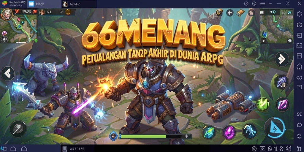 Screenshot gameplay menampilkan aksi seru dalam 66MENANG.
