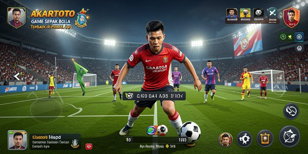 Tampilan gameplay AKARTOTO yang menarik dan kompetitif.