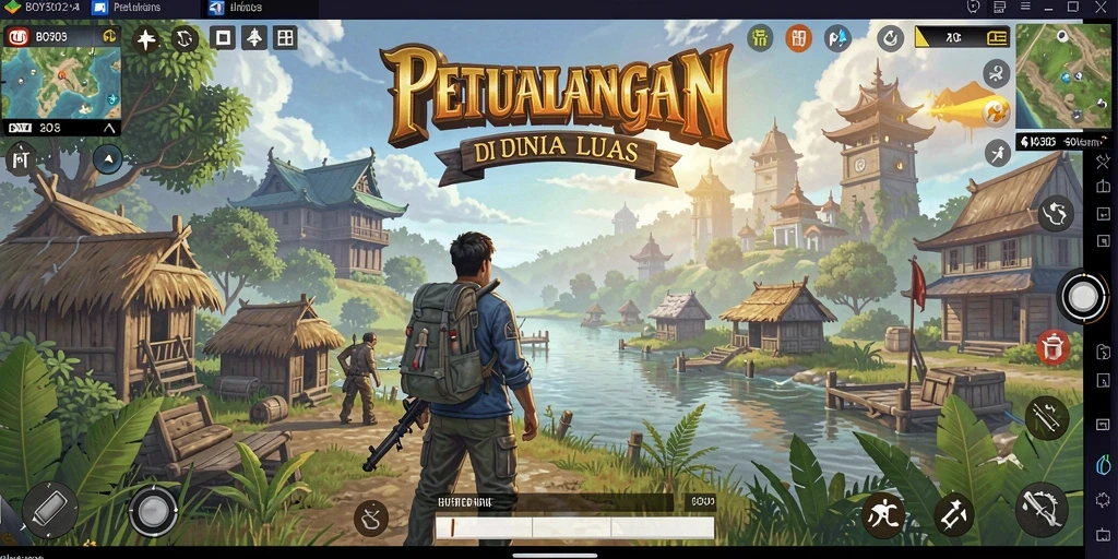 Gameplay menarik dalam dunia terbuka yang luas.