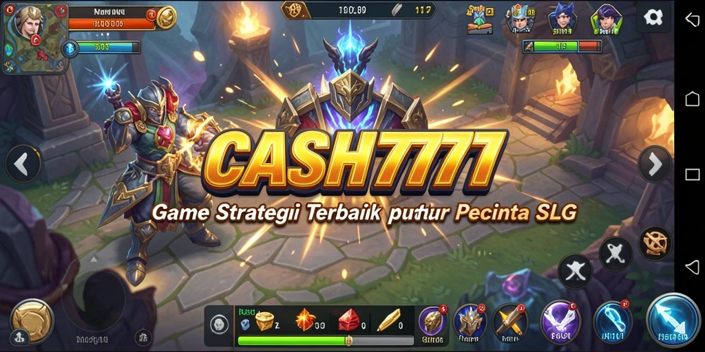 Screenshot gameplay <strong>CASH777</strong> menunjukkan aksi pertempuran yang mendebarkan.