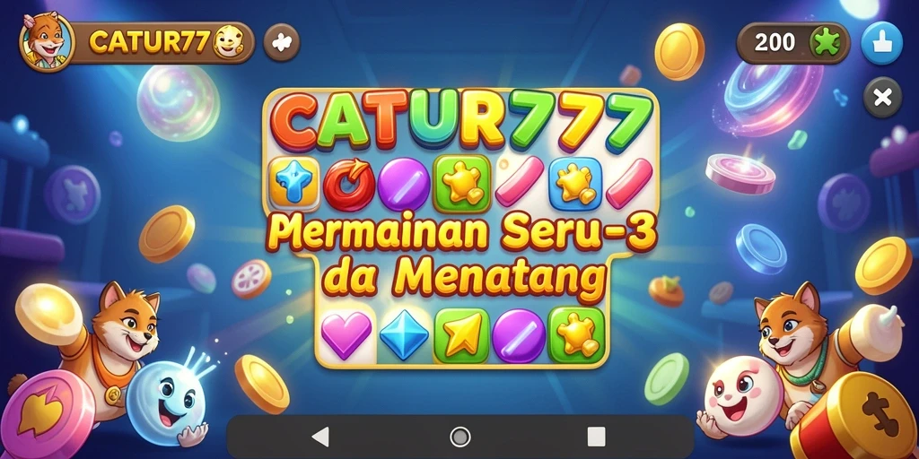 Gameplay menantang dengan grafis menarik di CATUR777.