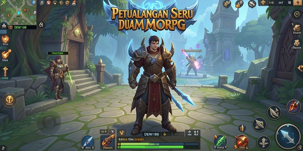 Tampilan karakter dan pertempuran menarik dalam DEWI188.