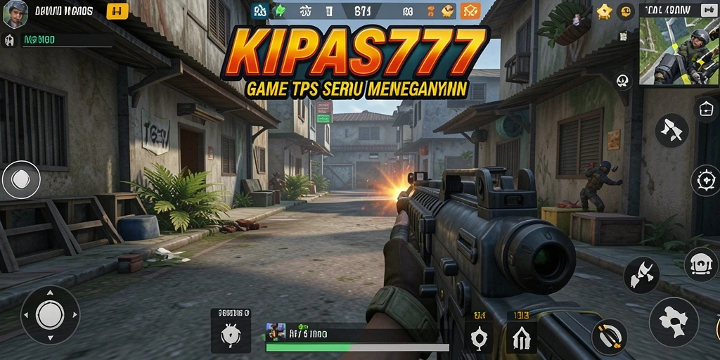 Tangkapan layar KIPAS777 menampilkan aksi pertempuran TPS yang mendebarkan.