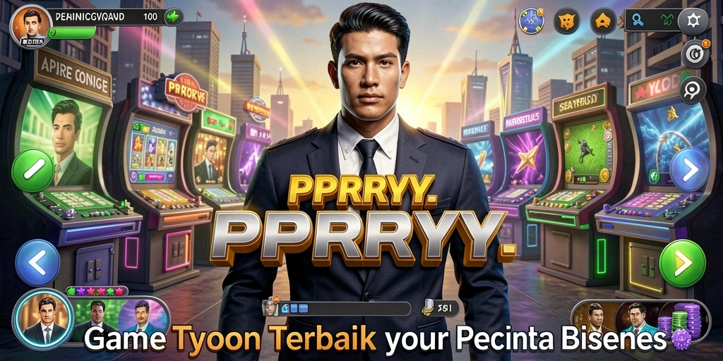 Tangkapan layar gameplay <strong>PPRRYY</strong> saat mengelola bisnis Tycoon.