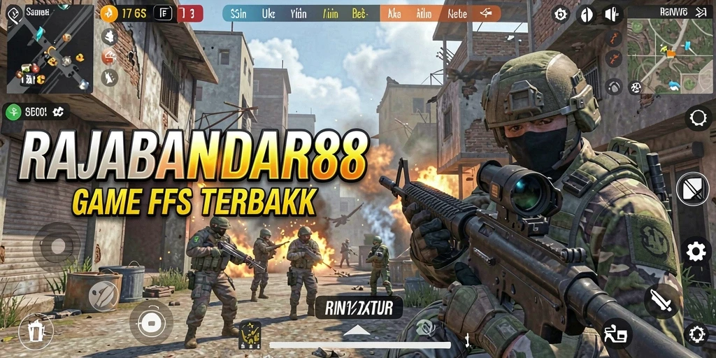 Gameplay mendebarkan di RAJABANDAR88 dengan aksi tembak-menembak.