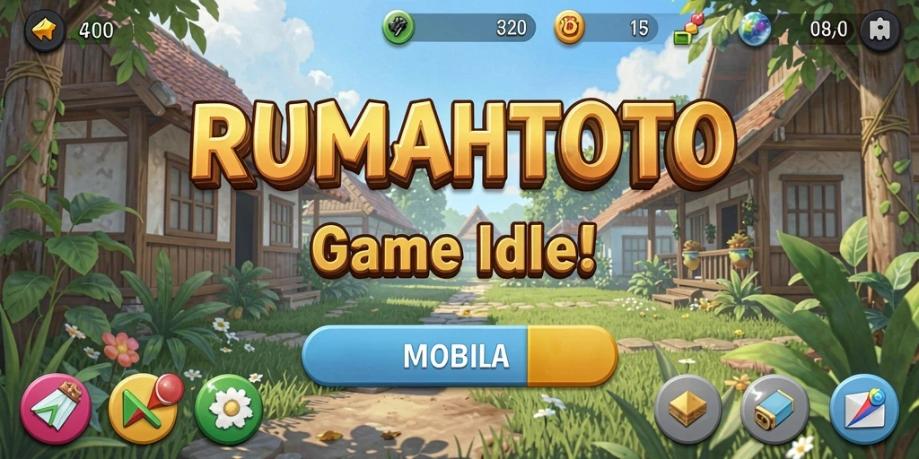Tampilan gameplay RUMAHTOTO yang menyenangkan dan interaktif.