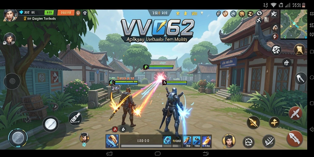 Tampilan antarmuka VV62 yang modern dan mudah digunakan.