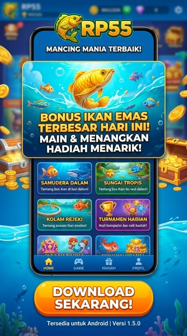 Tampilan aplikasi dengan berbagai pilihan aplikasi di rp55.